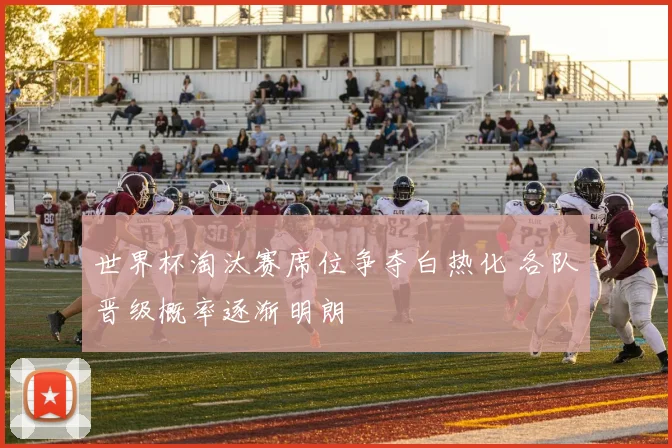 世界杯淘汰赛席位争夺白热化 各队晋级概率逐渐明朗