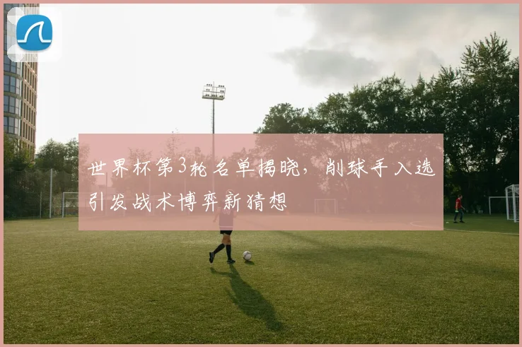 世界杯第3轮名单揭晓，削球手入选引发战术博弈新猜想